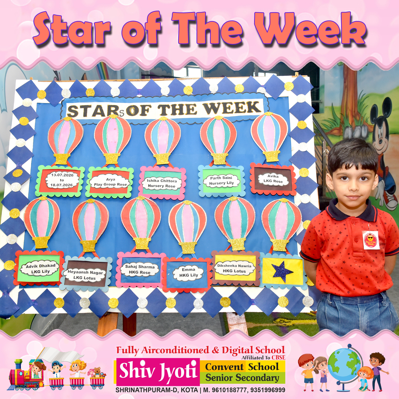 Star of the week event