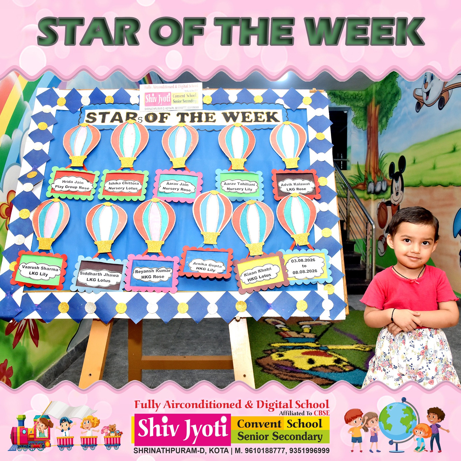 Star of the week event