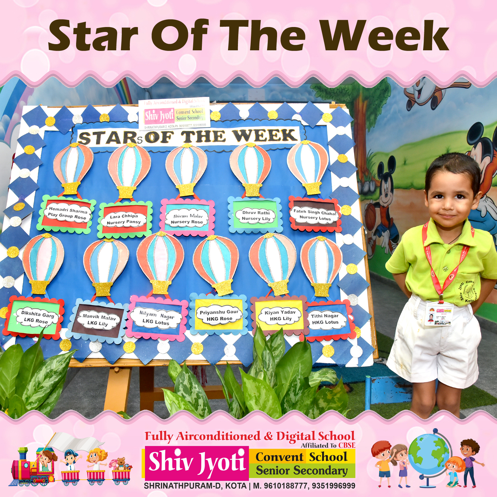 Star of the week event