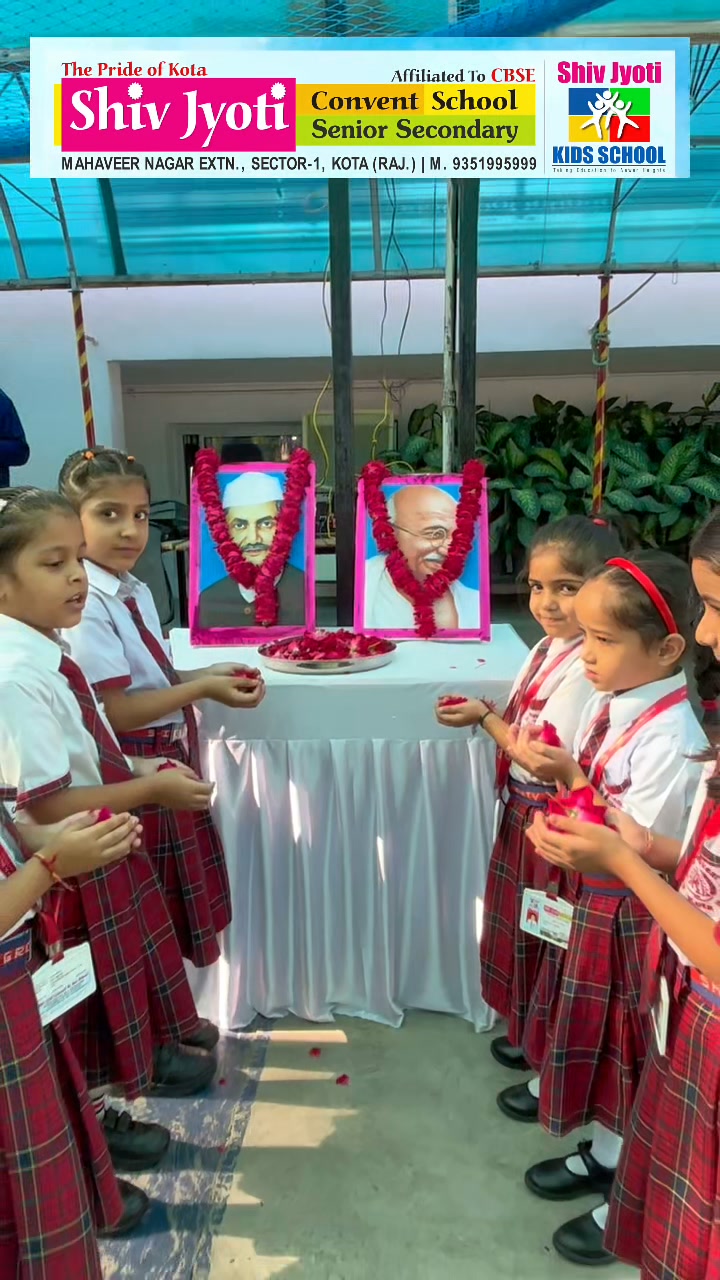 Special Assembly on Gandhi Jayanti & Shastri Jayanti !!